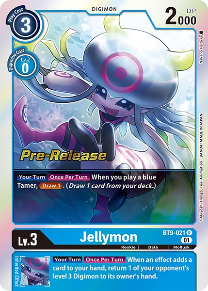 Jellymon [BT9-021] [X Record Pre-Release Promos] | Tables and Towers