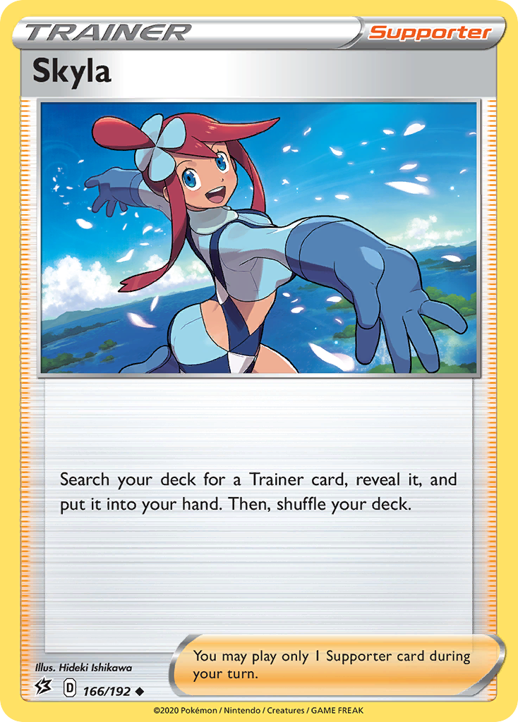 Skyla (166/192) [Sword & Shield: Rebel Clash] | Tables and Towers