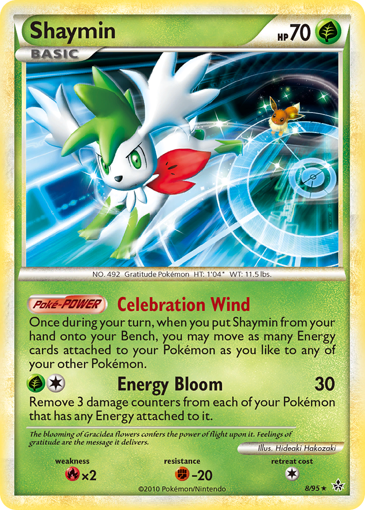 Shaymin (8/95) [HeartGold & SoulSilver: Unleashed] | Tables and Towers