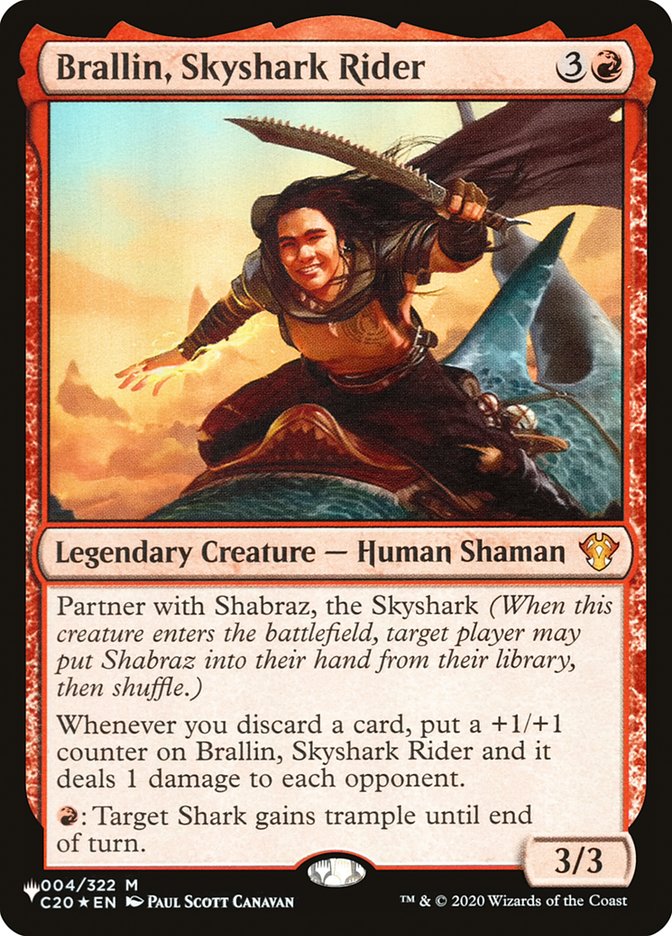 Brallin, Skyshark Rider [The List] | Tables and Towers