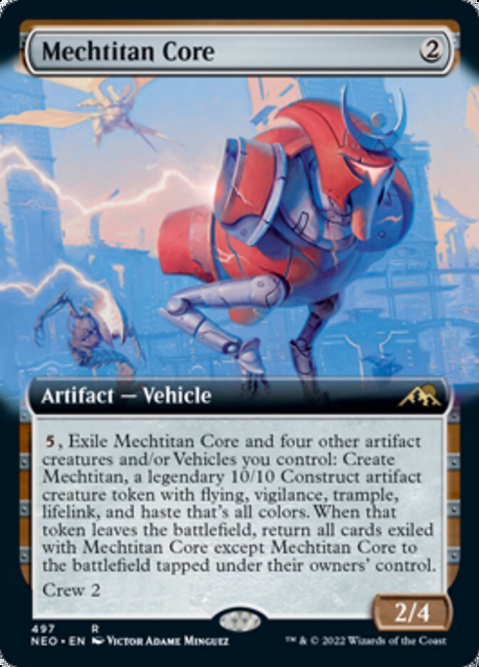 Mechtitan Core (Extended Art) [Kamigawa: Neon Dynasty] | Tables and Towers