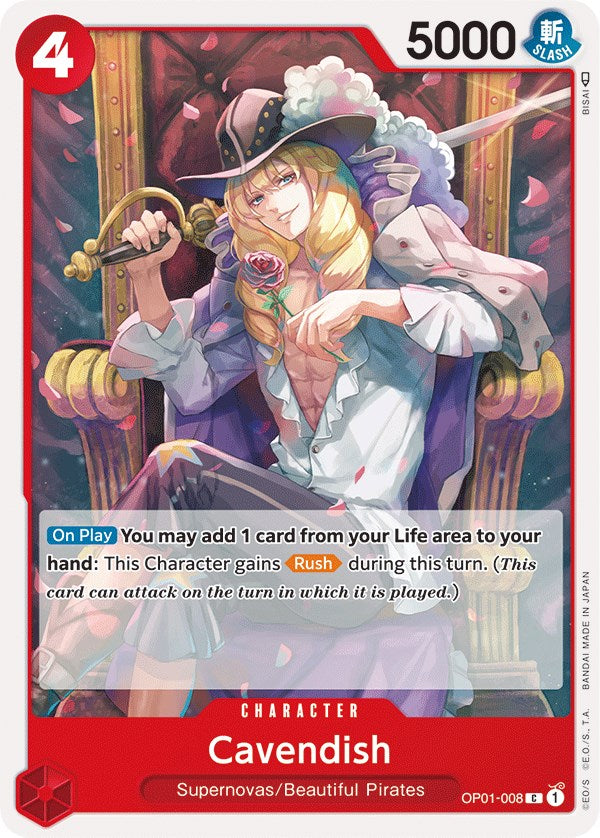 Cavendish [Romance Dawn] | Tables and Towers