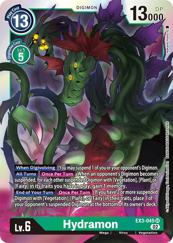 Hydramon [EX3-045] [Draconic Roar] | Tables and Towers