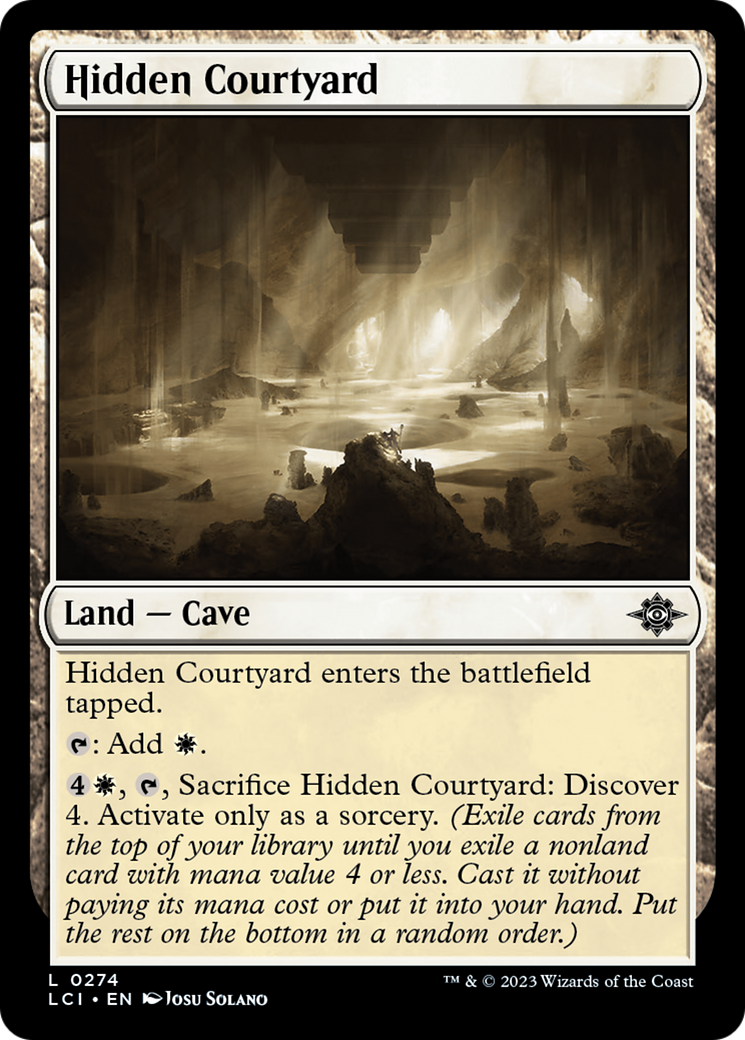 Hidden Courtyard [The Lost Caverns of Ixalan] | Tables and Towers