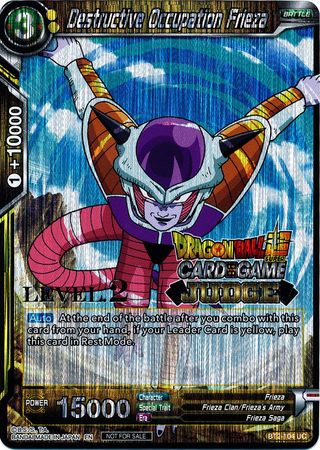 Destructive Occupation Frieza (Level 2) (BT2-104) [Judge Promotion Cards] | Tables and Towers