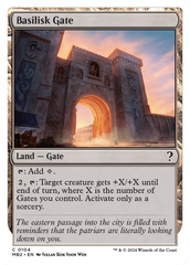 Basilisk Gate (White Border) [Mystery Booster 2] | Tables and Towers