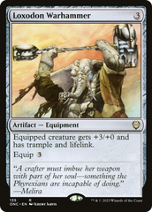 Loxodon Warhammer [Phyrexia: All Will Be One Commander] | Tables and Towers