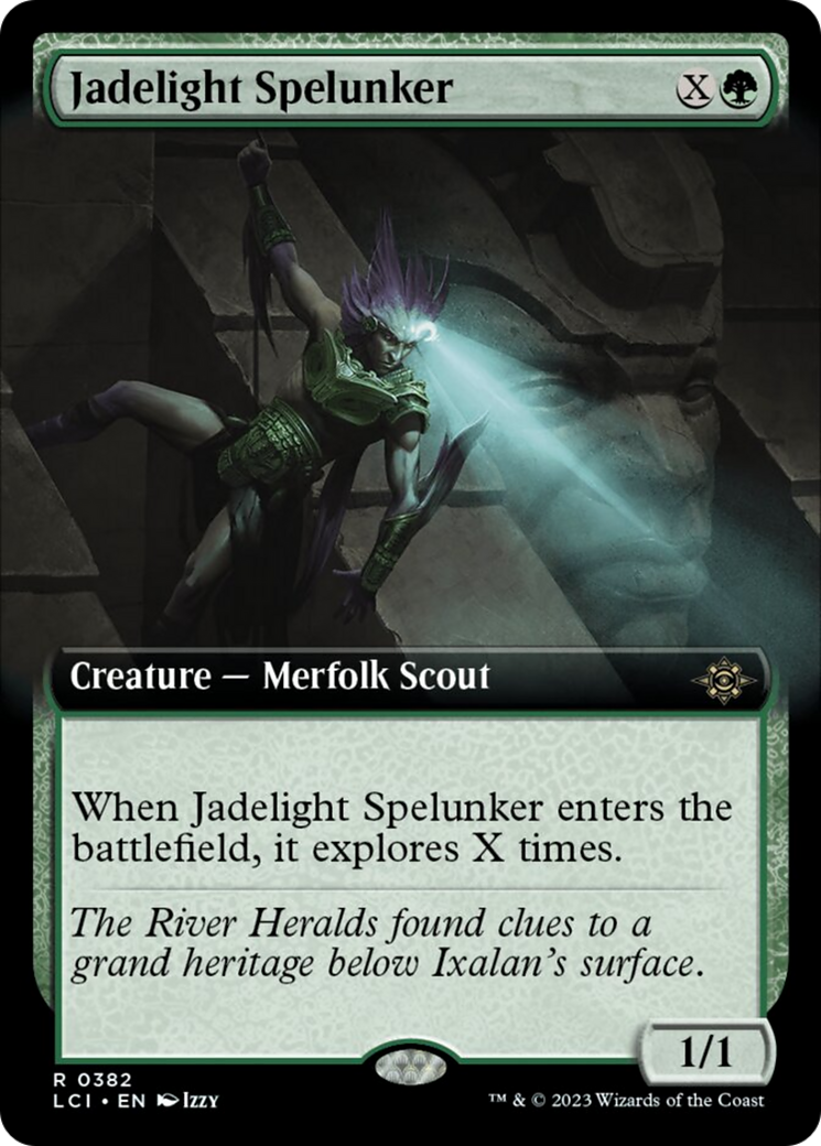 Jadelight Spelunker (Extended Art) [The Lost Caverns of Ixalan] | Tables and Towers