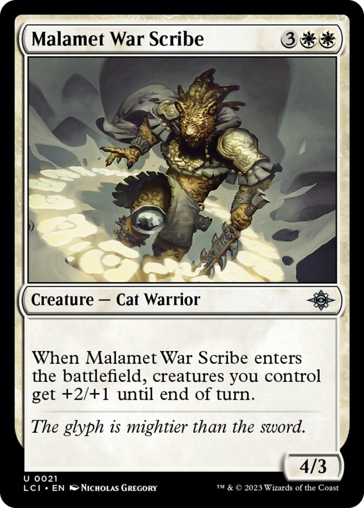 Malamet War Scribe [The Lost Caverns of Ixalan] | Tables and Towers