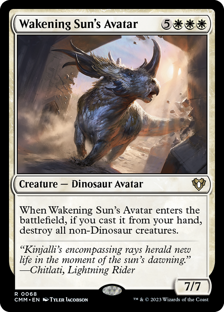 Wakening Sun's Avatar [Commander Masters] | Tables and Towers