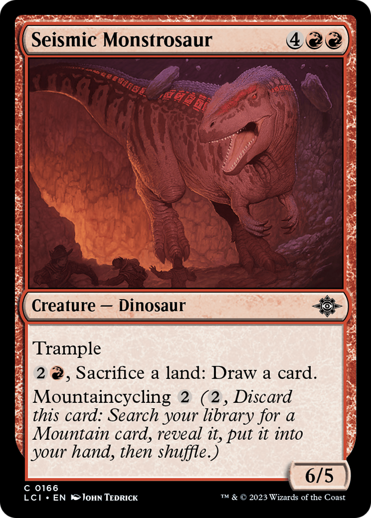 Seismic Monstrosaur [The Lost Caverns of Ixalan] | Tables and Towers