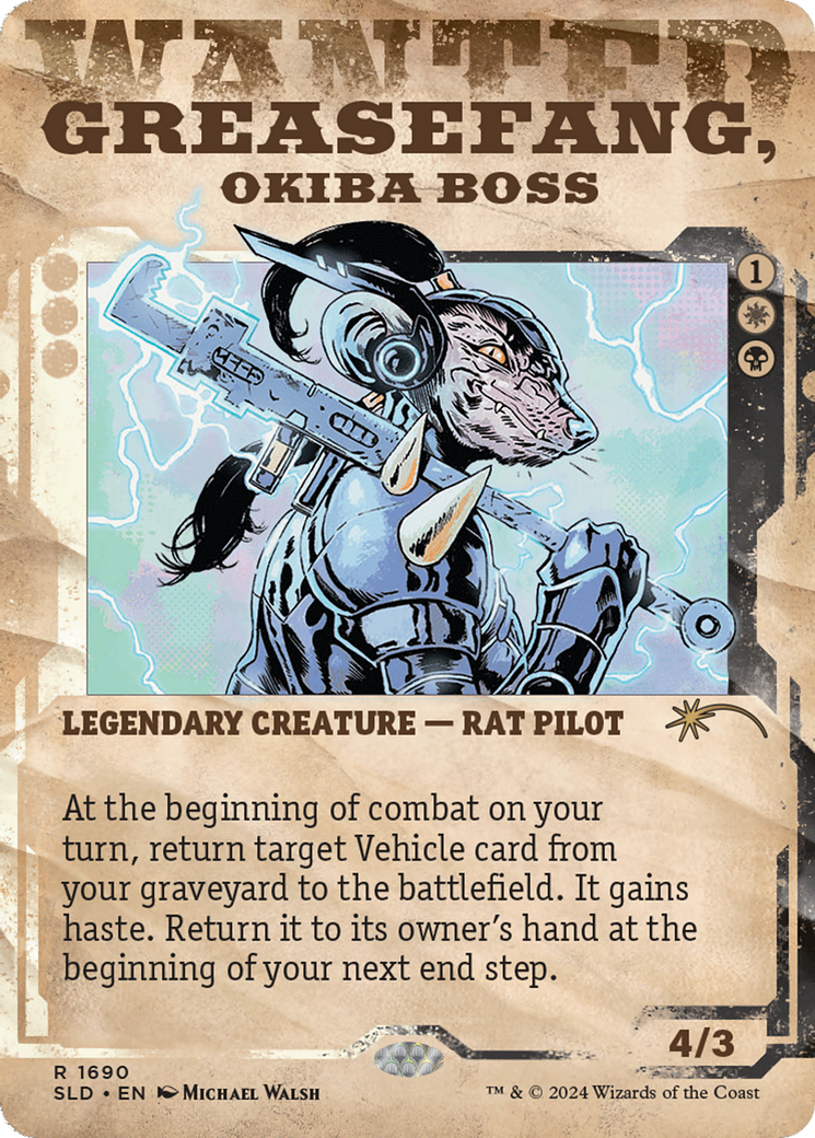 Greasefang, Okiba Boss [Secret Lair Drop Series] | Tables and Towers