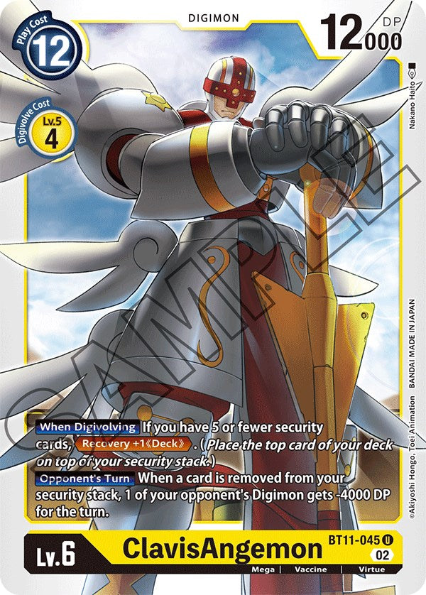 ClavisAngemon [BT11-045] [Dimensional Phase] | Tables and Towers