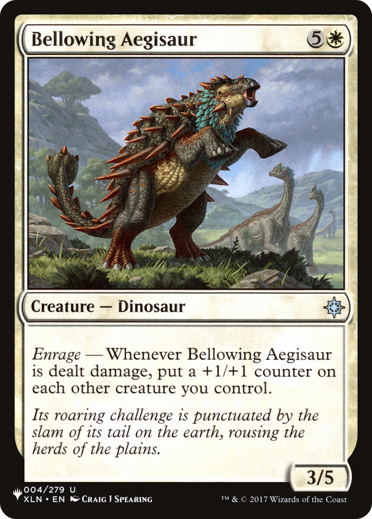 Bellowing Aegisaur [The List Reprints] | Tables and Towers