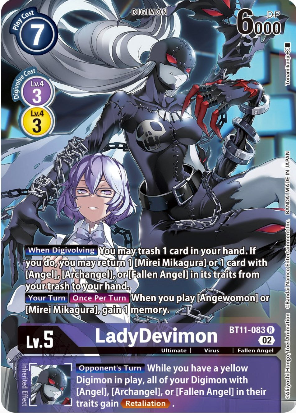 LadyDevimon [BT11-083] (Alternate Art) [Dimensional Phase] | Tables and Towers