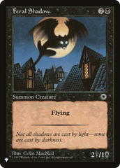 Feral Shadow [The List Reprints] | Tables and Towers