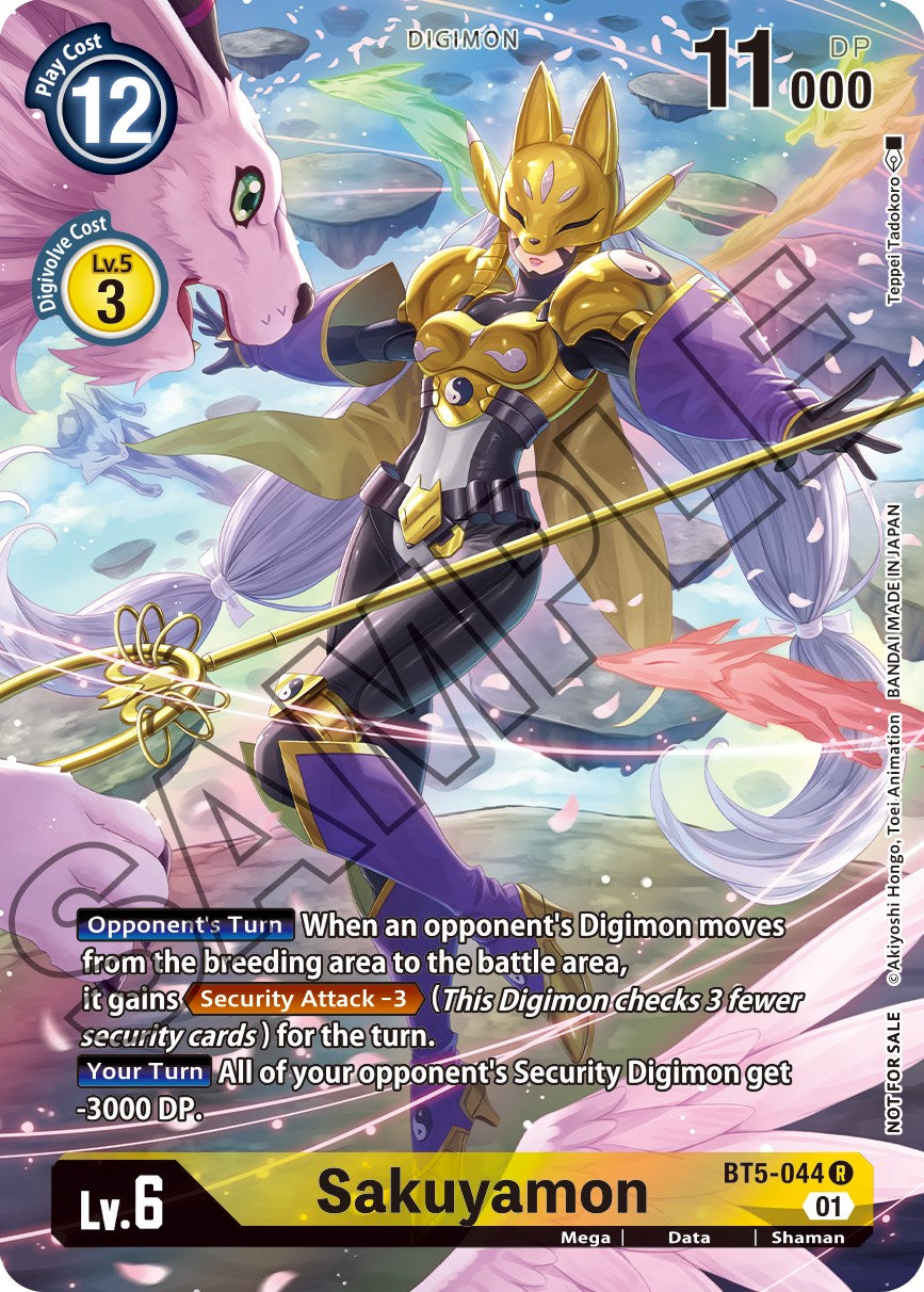 Sakuyamon [BT5-044] (Tamer's Card Set 1) [Battle of Omni Promos] | Tables and Towers