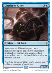 Displacer Kitten (White Border) [Mystery Booster 2] | Tables and Towers