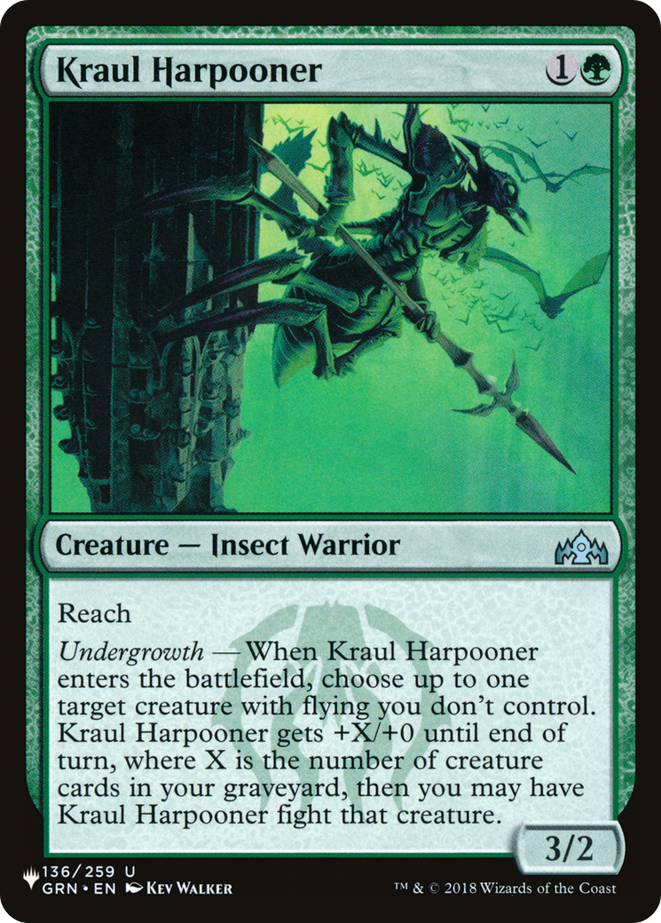 Kraul Harpooner [The List Reprints] | Tables and Towers