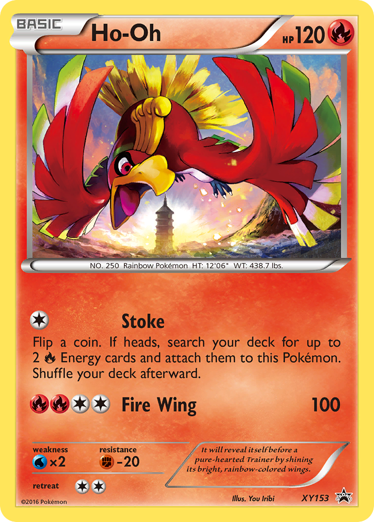 Ho-Oh (XY153) [XY: Black Star Promos] | Tables and Towers