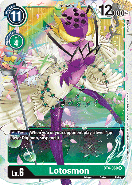 Lotosmon [BT4-060] [Great Legend] | Tables and Towers