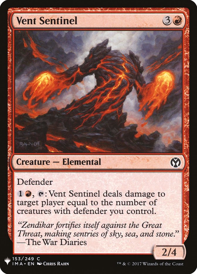 Vent Sentinel [Mystery Booster] | Tables and Towers