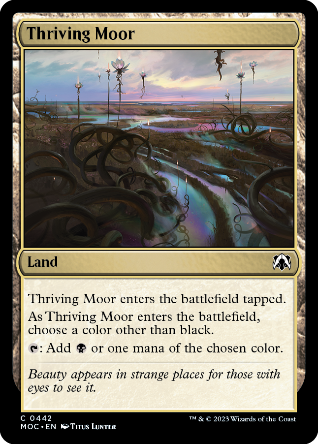 Thriving Moor [March of the Machine Commander] | Tables and Towers