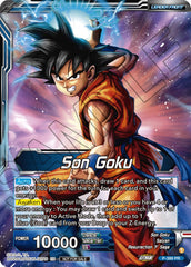 Son Goku // Super Saiyan Blue Son Goku Returns (P-399) [Promotion Cards] | Tables and Towers