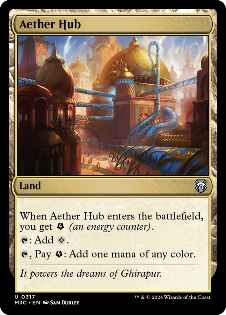 Aether Hub [Modern Horizons 3 Commander] | Tables and Towers