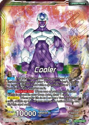 Cooler // Cooler, Galactic Dynasty (BT17-059) [Ultimate Squad] | Tables and Towers