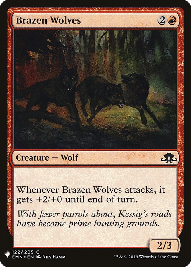 Brazen Wolves [Mystery Booster] | Tables and Towers