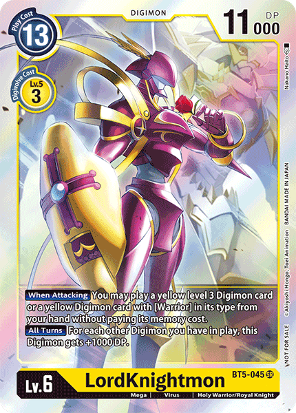 LordKnightmon [BT5-045] (Event Pack) [Battle of Omni Promos] | Tables and Towers