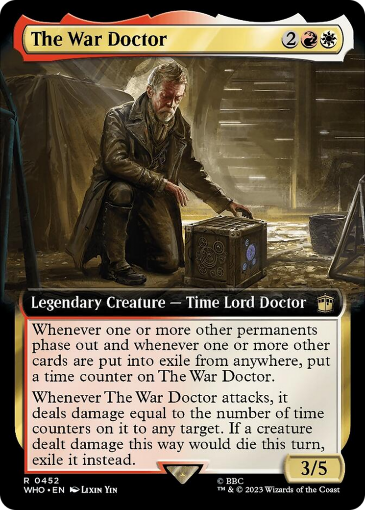 The War Doctor (Extended Art) [Doctor Who] | Tables and Towers