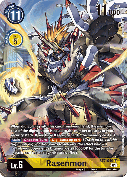 Rasenmon [BT7-040] (Alternate Art) [Next Adventure] | Tables and Towers