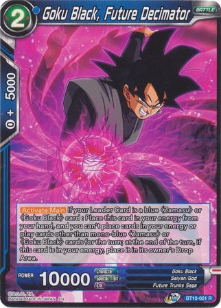 Goku Black, Future Decimator (BT10-051) [Rise of the Unison Warrior 2nd Edition] | Tables and Towers