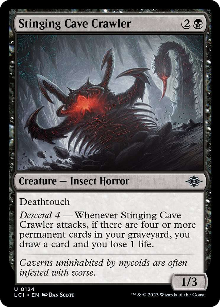 Stinging Cave Crawler [The Lost Caverns of Ixalan] | Tables and Towers