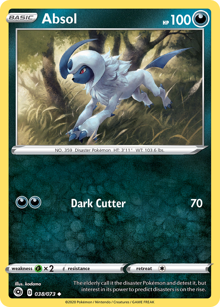 Absol (038/073) [Sword & Shield: Champion's Path] | Tables and Towers