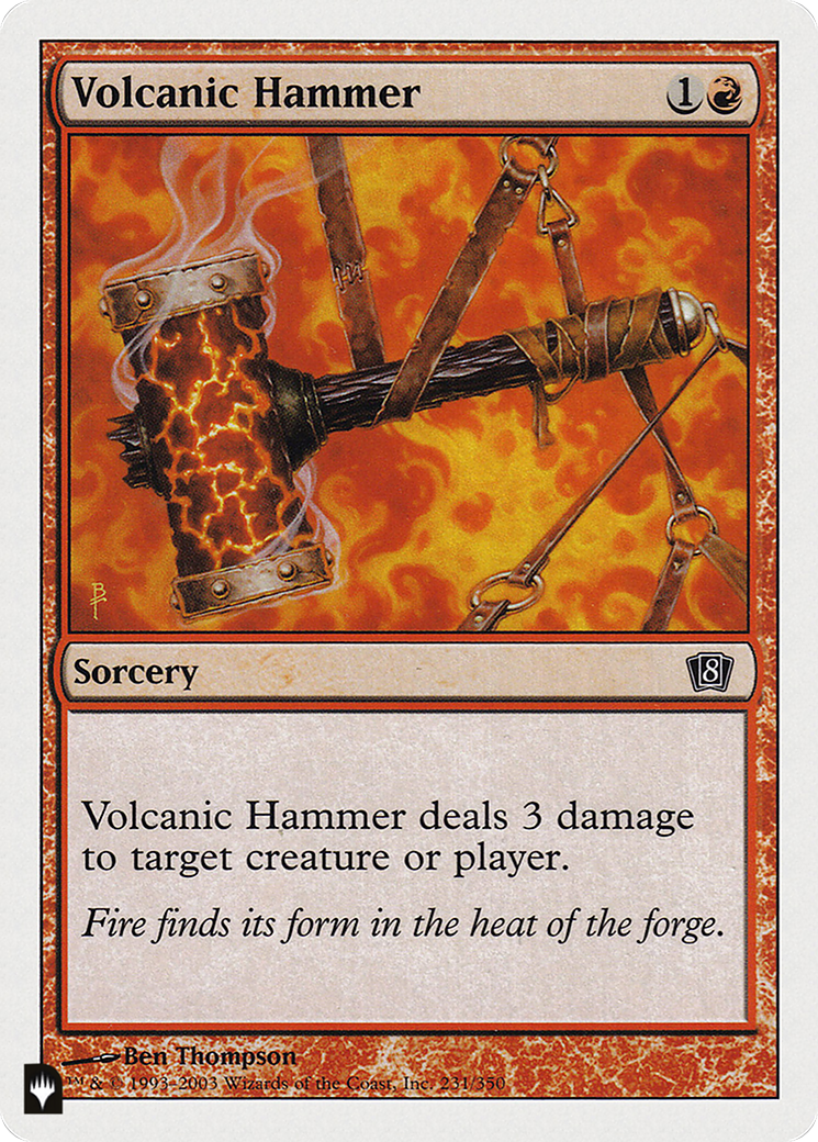 Volcanic Hammer [The List Reprints] | Tables and Towers