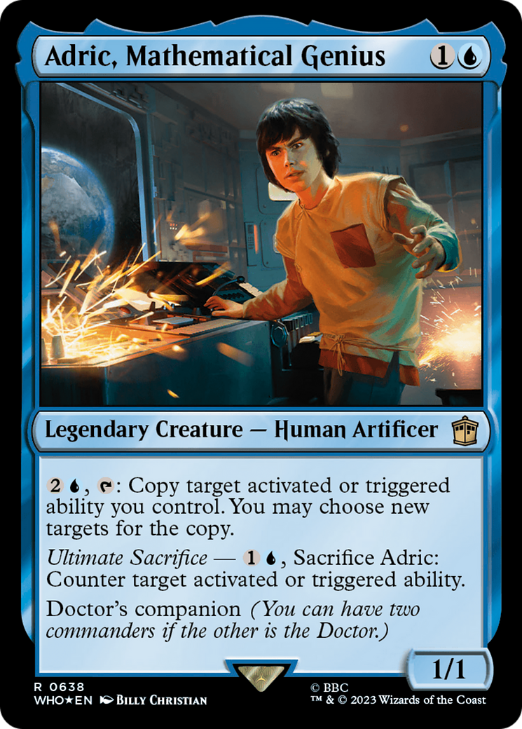 Adric, Mathematical Genius (Surge Foil) [Doctor Who] | Tables and Towers