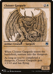 Cloister Gargoyle (Showcase) [The List] | Tables and Towers