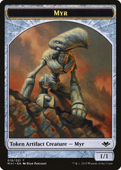 Bird (003) // Myr (019) Double-Sided Token [Modern Horizons Tokens] | Tables and Towers