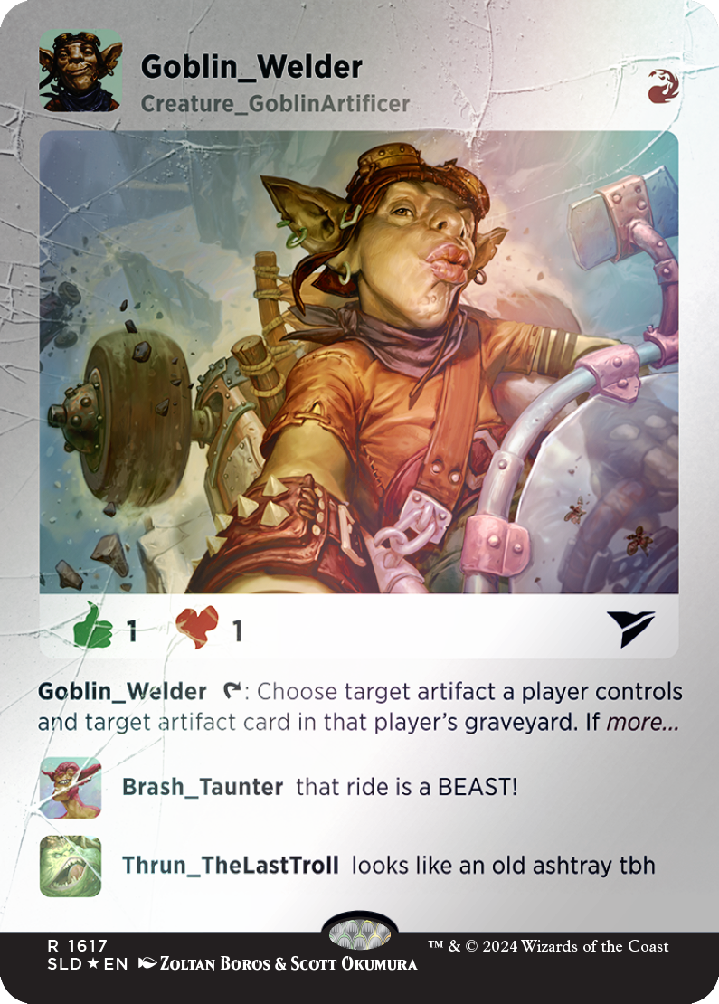 Goblin Welder (Rainbow Foil) [Secret Lair Drop Series] | Tables and Towers