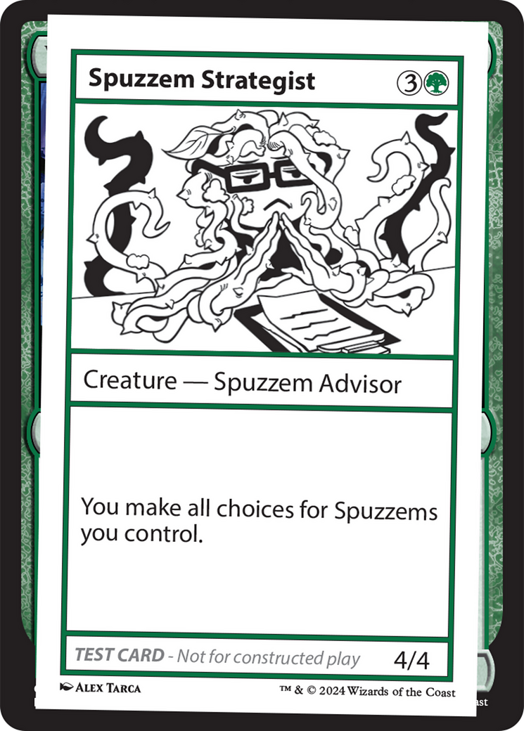 Spuzzem Strategist [Mystery Booster 2 Playtest Cards] | Tables and Towers