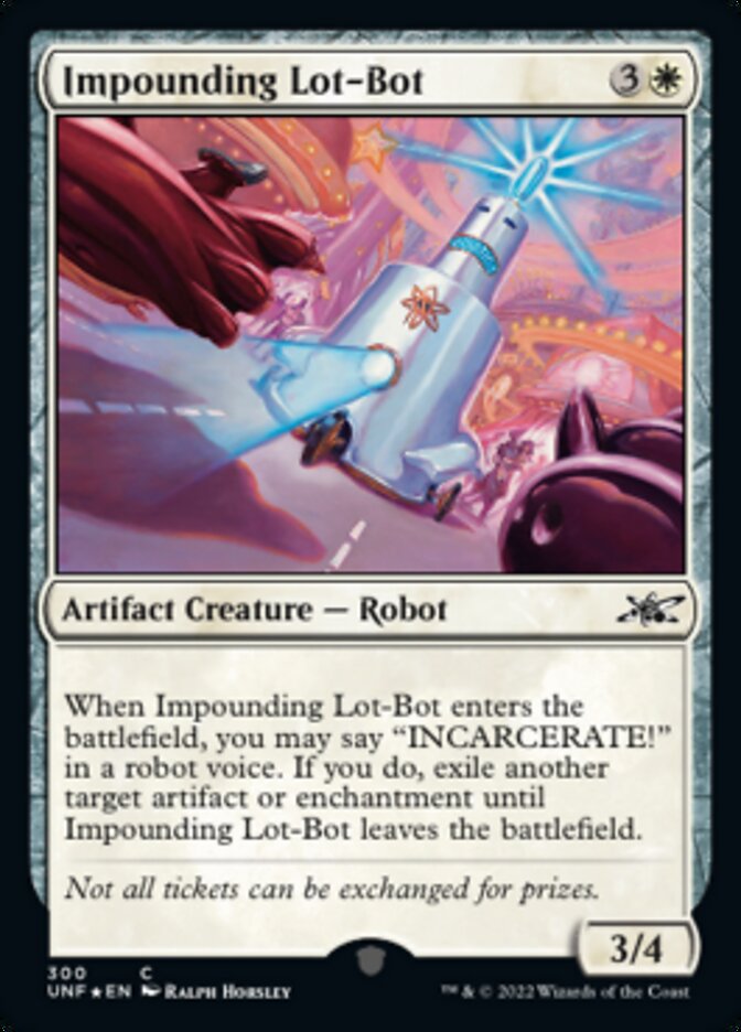 Impounding Lot-Bot (Galaxy Foil) [Unfinity] | Tables and Towers