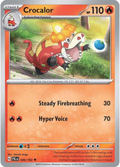 Crocalor (036/193) [Scarlet & Violet: Paldea Evolved] | Tables and Towers