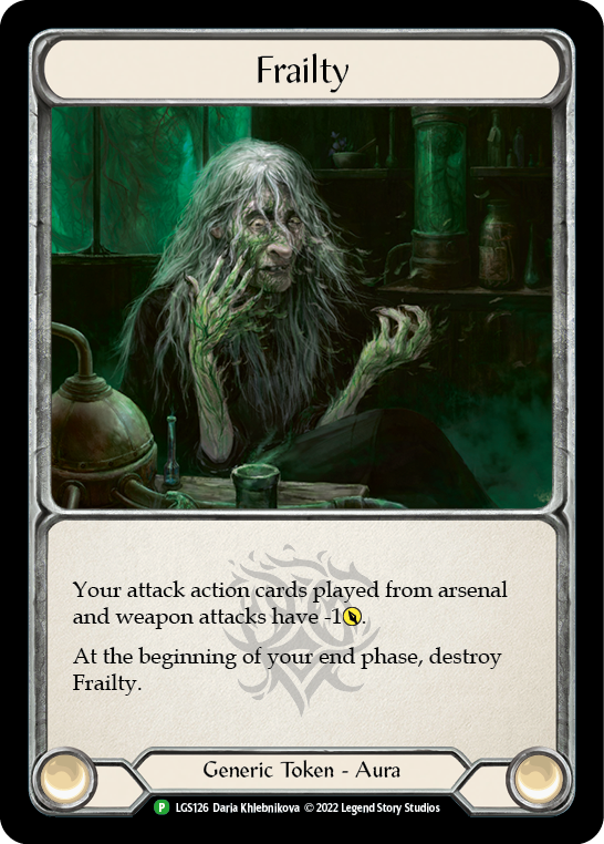 Bloodrot Pox // Frailty [LGS125 // LGS126] (Promo)  Cold Foil | Tables and Towers