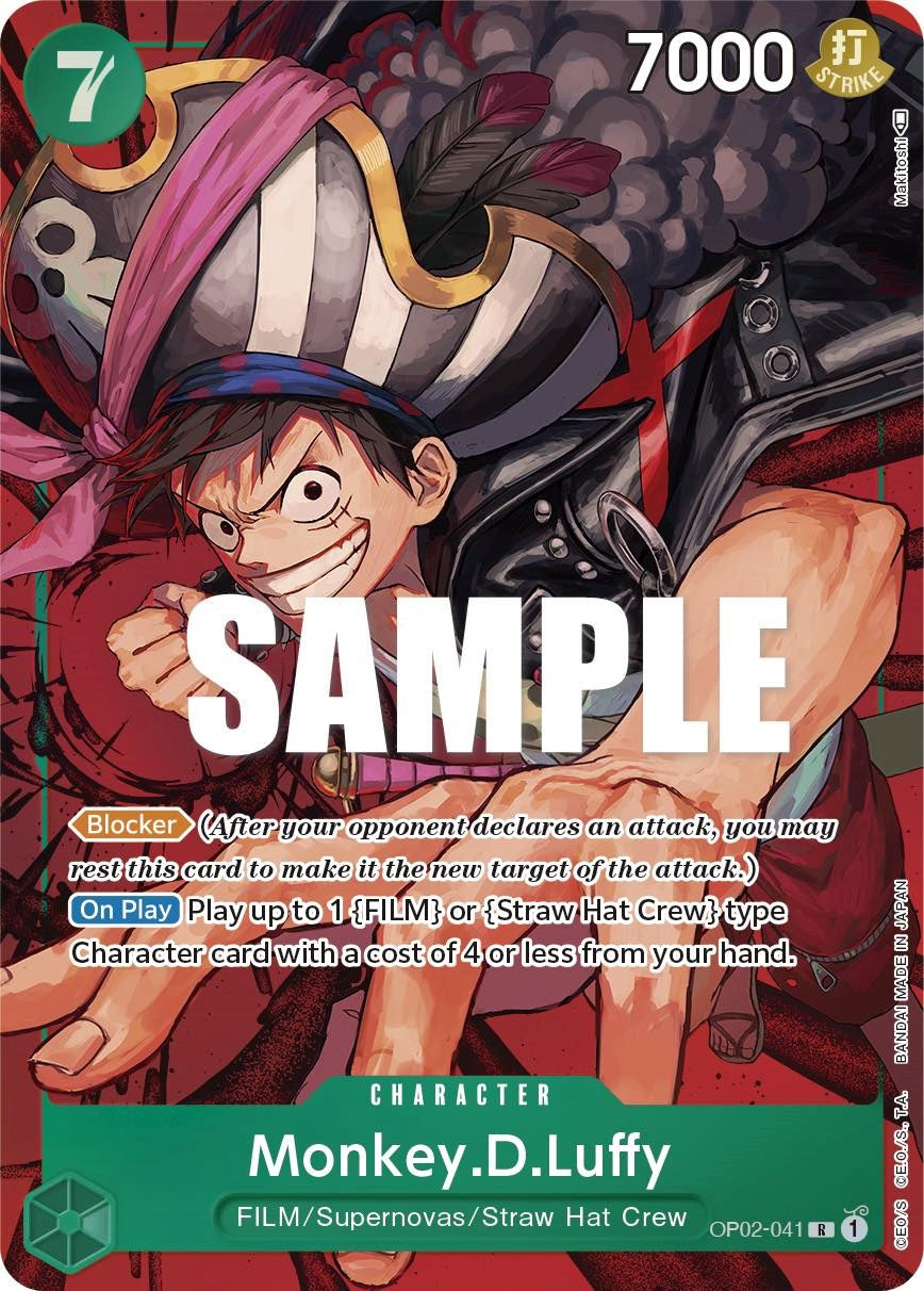 Monkey.D.Luffy (Alternate Art) [Paramount War] | Tables and Towers