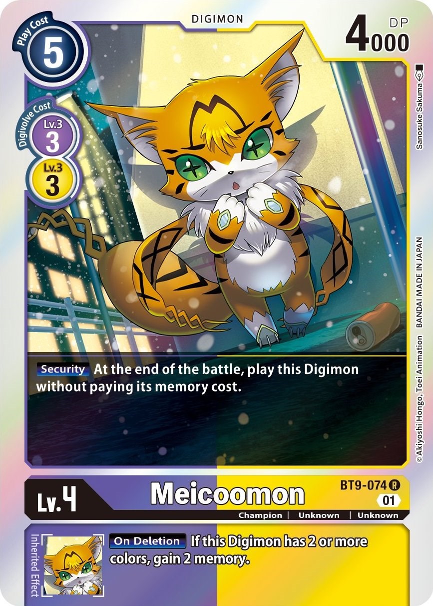 Meicoomon [BT9-074] [X Record] | Tables and Towers