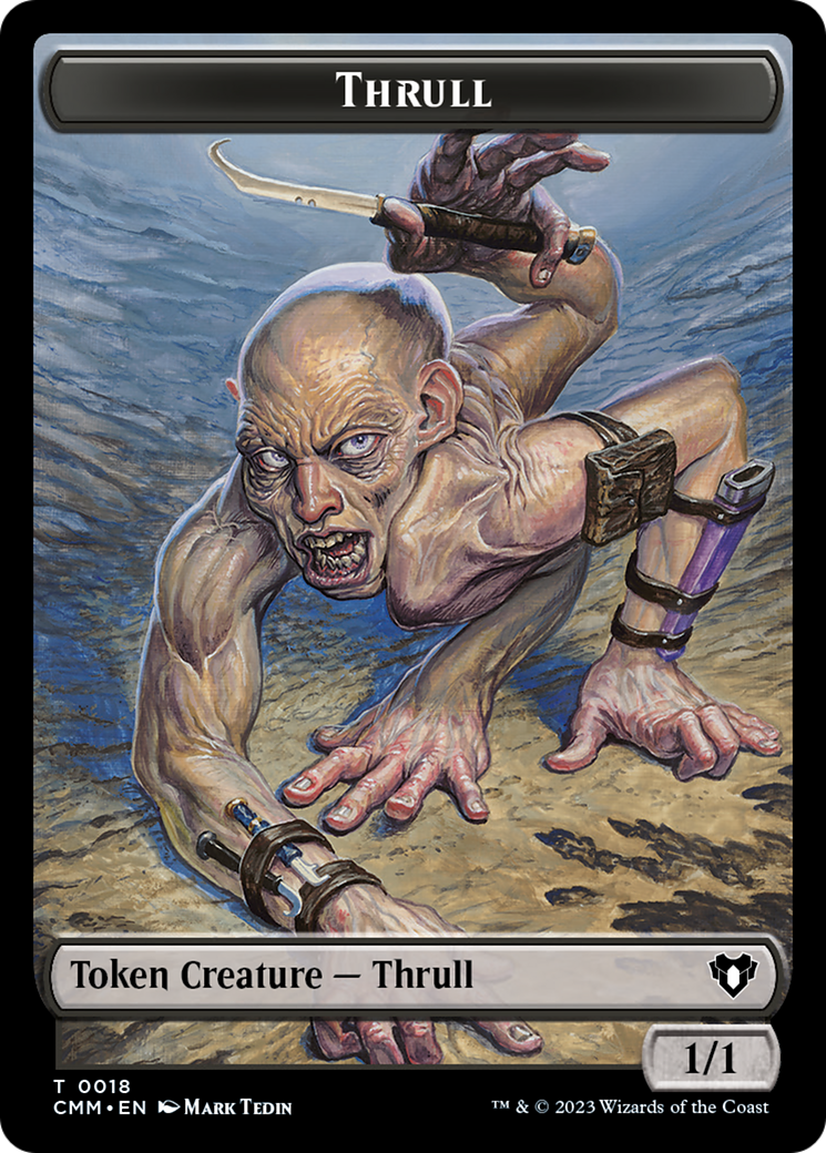 Thrull Token [Commander Masters Tokens] | Tables and Towers