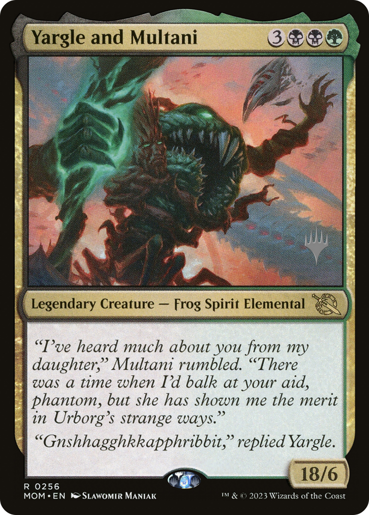 Yargle and Multani (Promo Pack) [March of the Machine Promos] | Tables and Towers